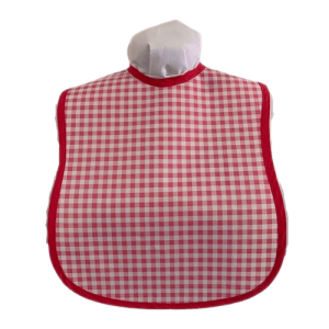 Pink Check Oil Cloth